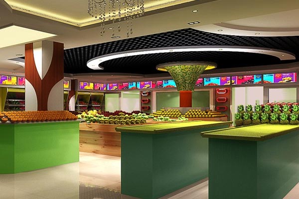 濟(jì)南水果專(zhuān)賣(mài)店裝修